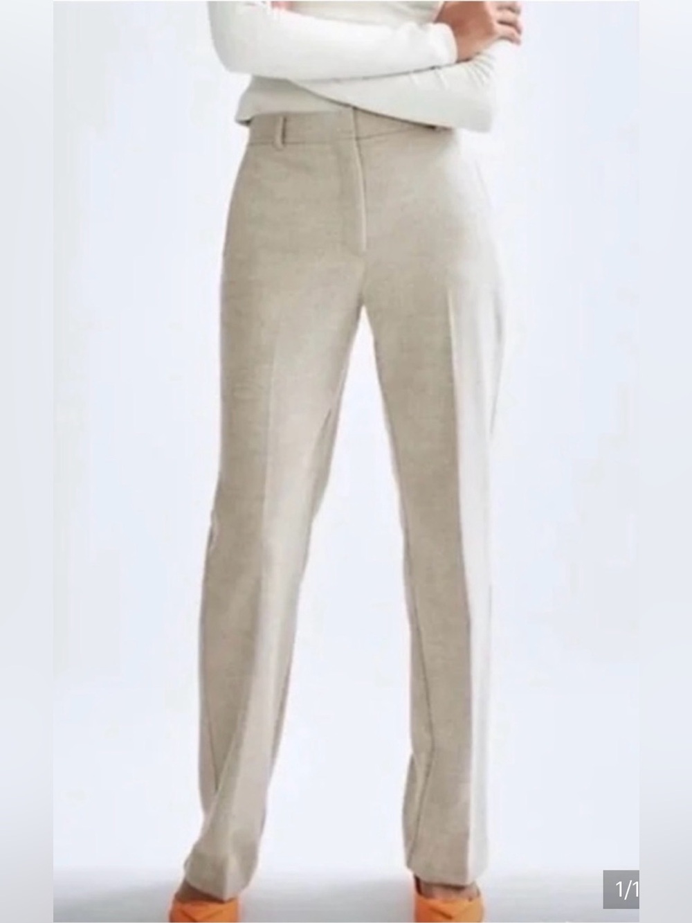 Babaton by Aritzia Gazette Heather Tailored Women's Flare Long Dress Pants